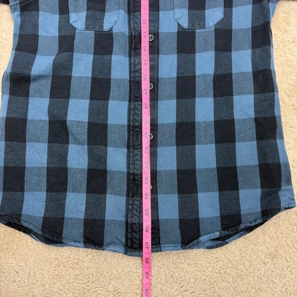 Harley-Davidson Black and Blue Checkered Shirt - Picture 10 of 10